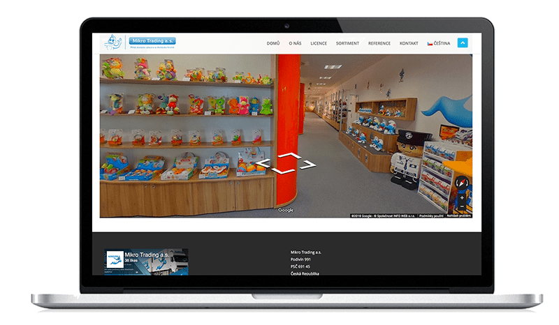 360stupňové fotografie a napojení na Google Street View / Google Mapy